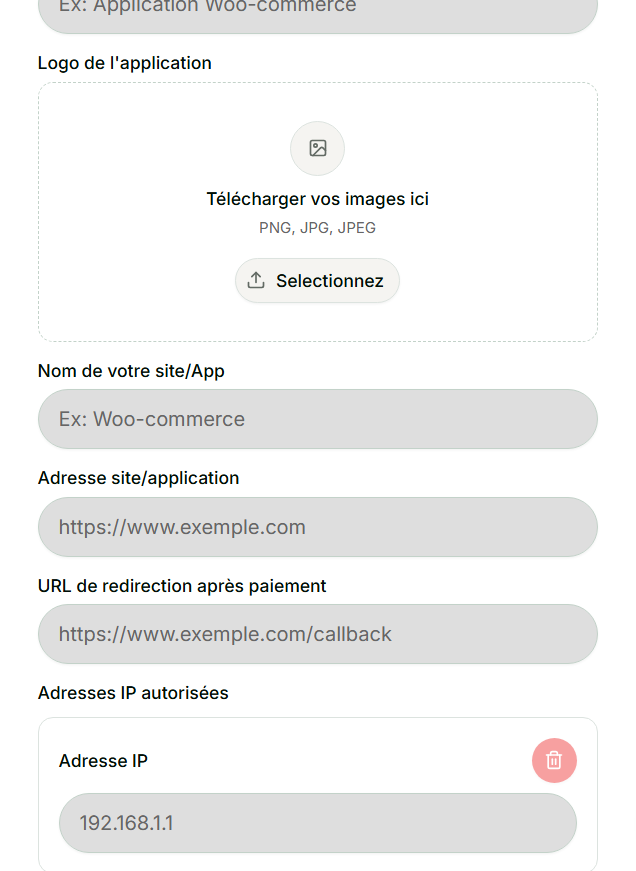 Illustration création d'application